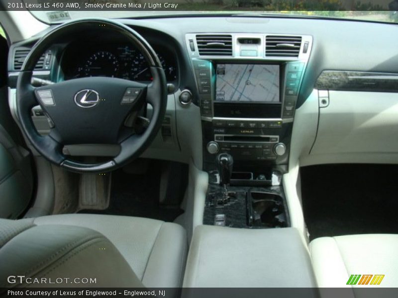 Smoky Granite Mica / Light Gray 2011 Lexus LS 460 AWD