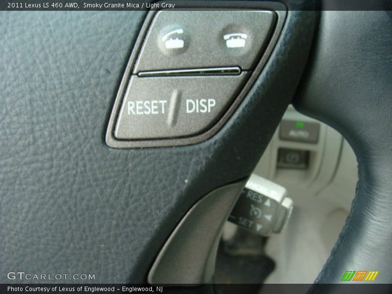 Smoky Granite Mica / Light Gray 2011 Lexus LS 460 AWD