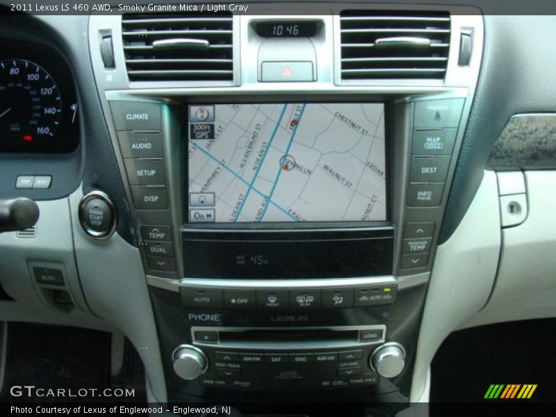 Smoky Granite Mica / Light Gray 2011 Lexus LS 460 AWD