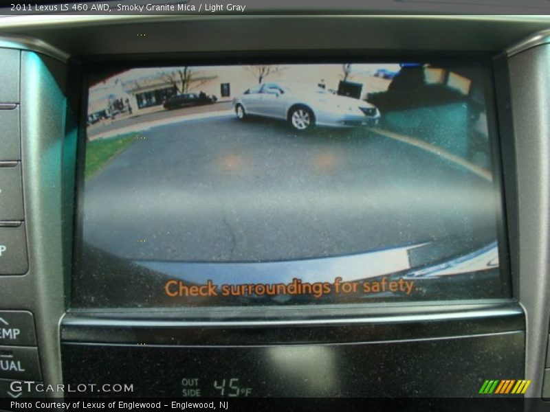 Smoky Granite Mica / Light Gray 2011 Lexus LS 460 AWD