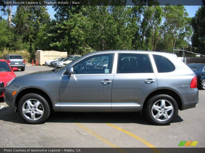 Titanium Metallic / Black 2005 Porsche Cayenne S
