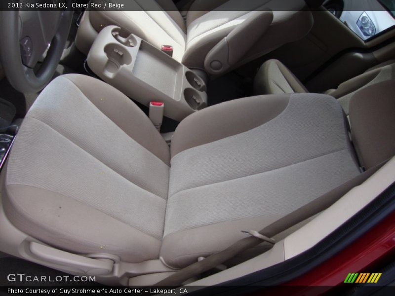 Claret Red / Beige 2012 Kia Sedona LX