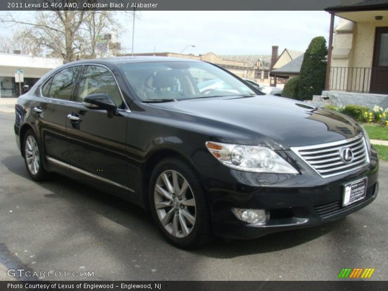 Obsidian Black / Alabaster 2011 Lexus LS 460 AWD
