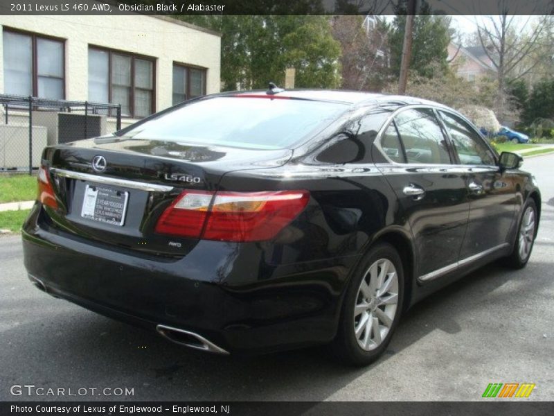 Obsidian Black / Alabaster 2011 Lexus LS 460 AWD