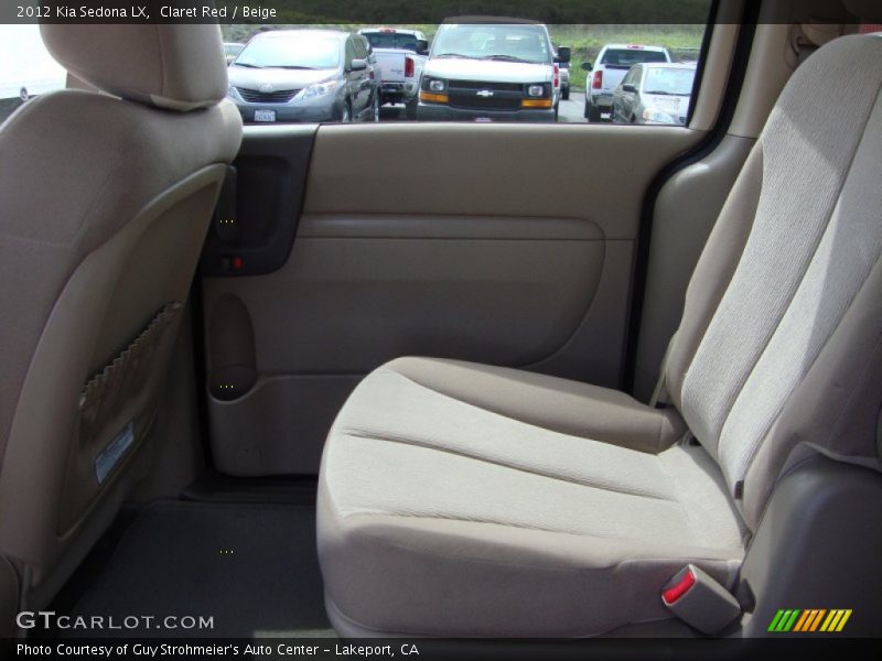 Claret Red / Beige 2012 Kia Sedona LX