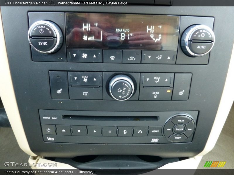 Pomegranate Red Metallic / Ceylon Beige 2010 Volkswagen Routan SEL