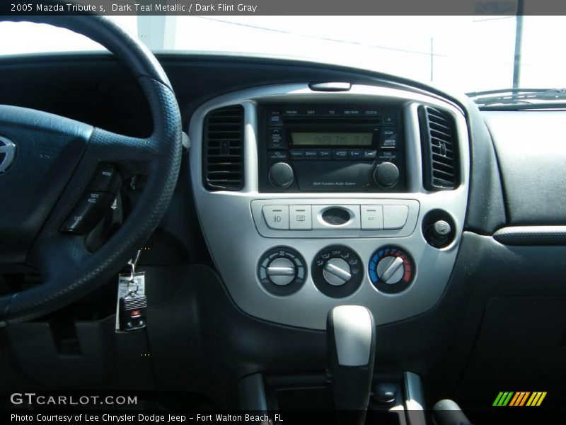 Dark Teal Metallic / Dark Flint Gray 2005 Mazda Tribute s