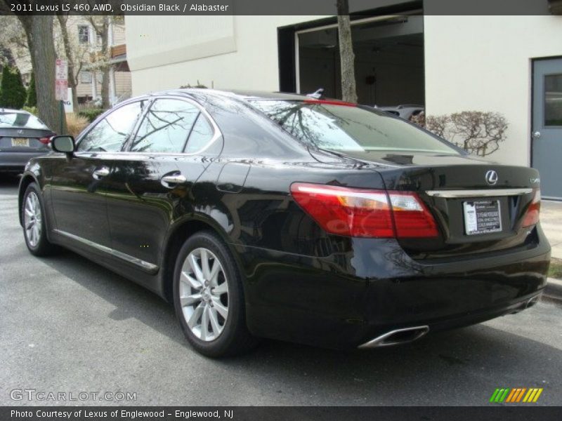 Obsidian Black / Alabaster 2011 Lexus LS 460 AWD