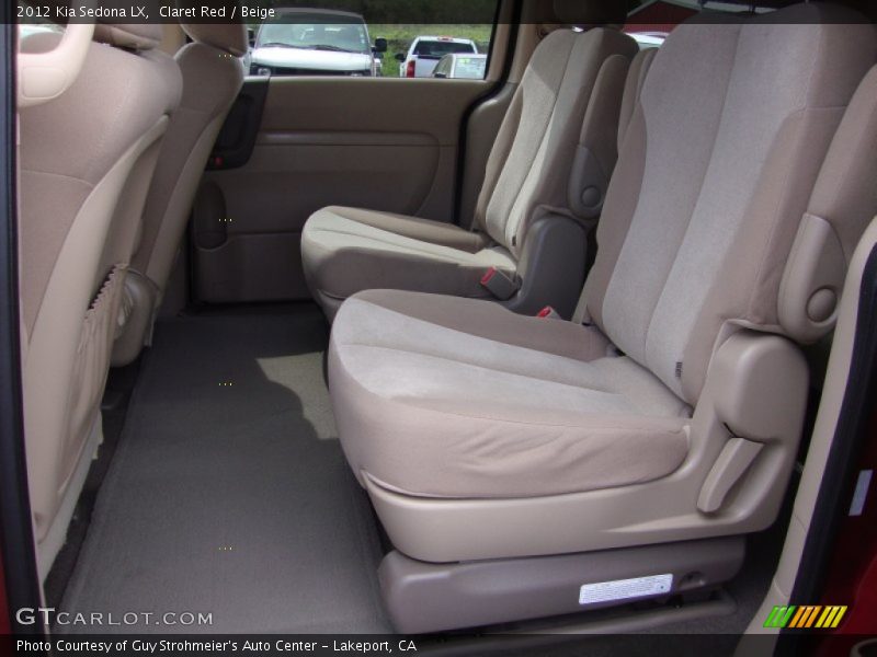 Claret Red / Beige 2012 Kia Sedona LX