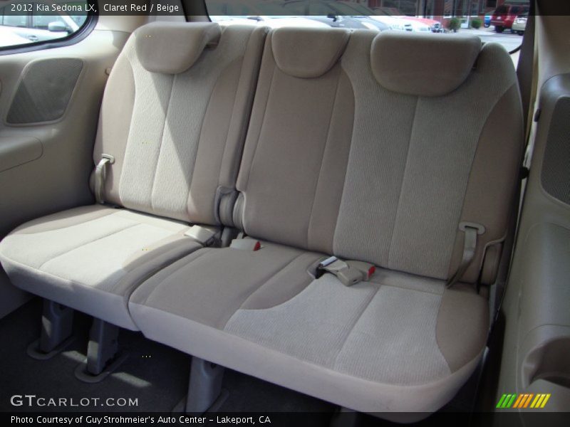 Claret Red / Beige 2012 Kia Sedona LX