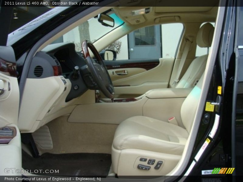 Obsidian Black / Alabaster 2011 Lexus LS 460 AWD