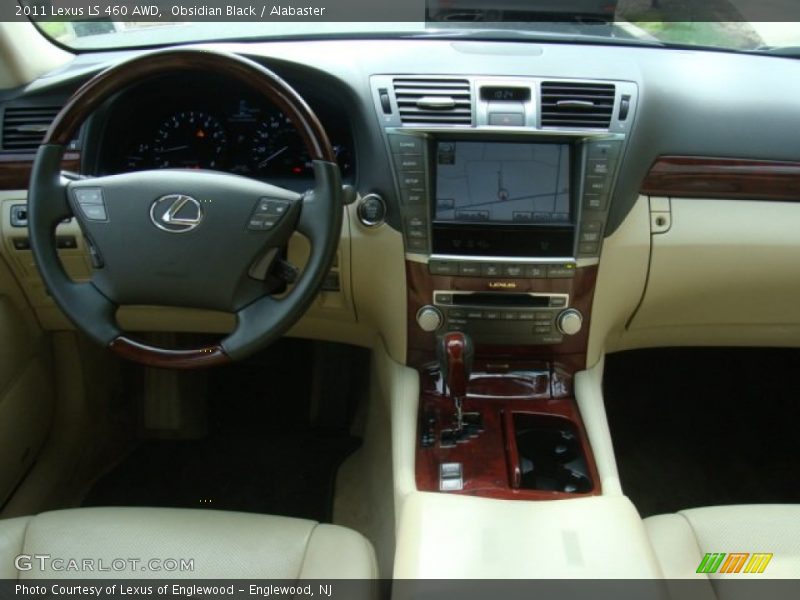 Obsidian Black / Alabaster 2011 Lexus LS 460 AWD