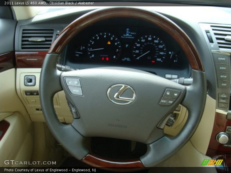 Obsidian Black / Alabaster 2011 Lexus LS 460 AWD