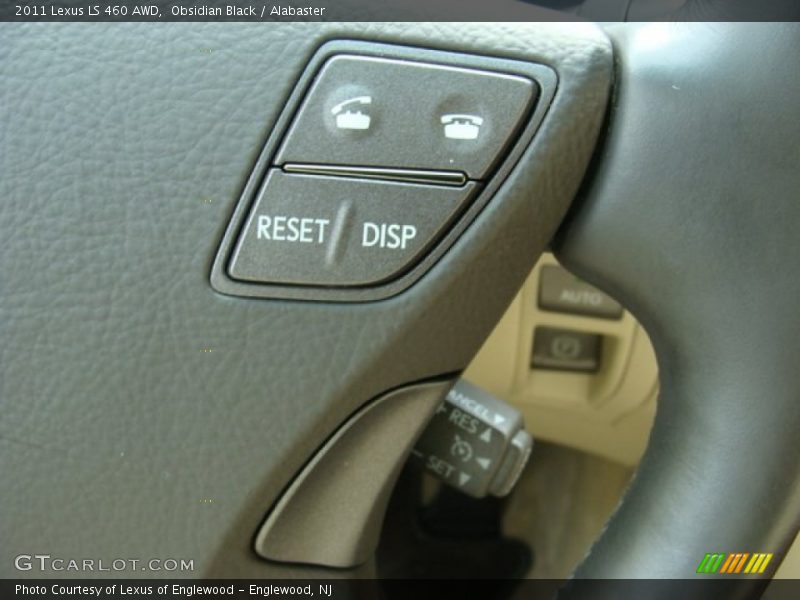 Obsidian Black / Alabaster 2011 Lexus LS 460 AWD