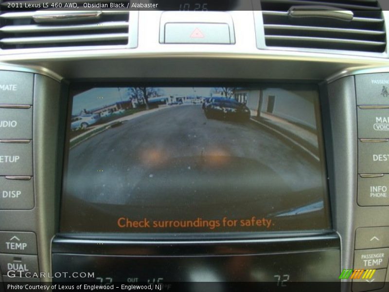 Obsidian Black / Alabaster 2011 Lexus LS 460 AWD