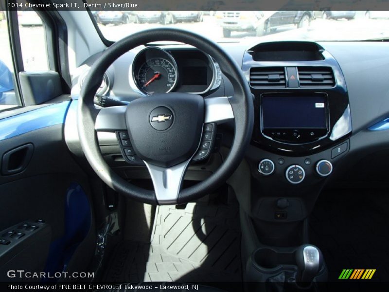 Denim / Silver/Blue 2014 Chevrolet Spark LT