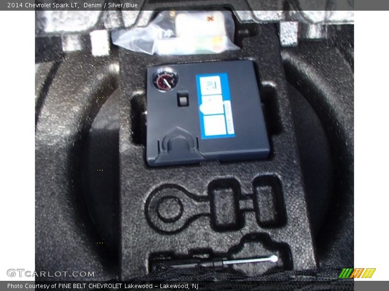 Denim / Silver/Blue 2014 Chevrolet Spark LT