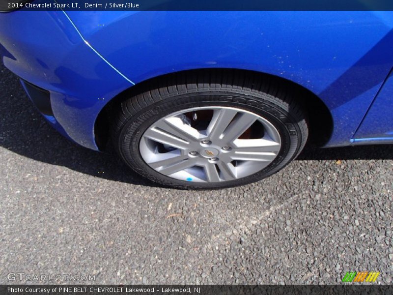 Denim / Silver/Blue 2014 Chevrolet Spark LT