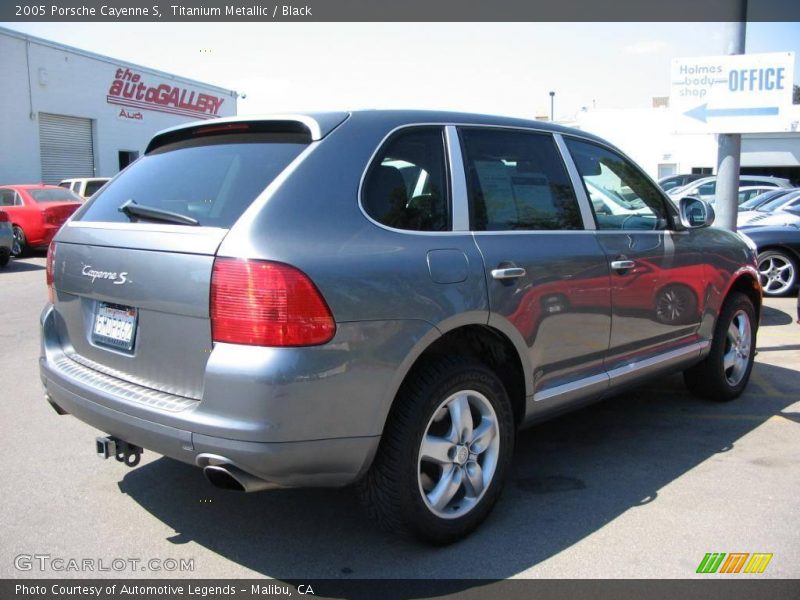 Titanium Metallic / Black 2005 Porsche Cayenne S