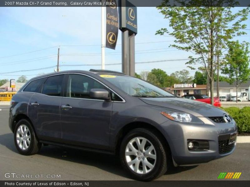 Galaxy Gray Mica / Black 2007 Mazda CX-7 Grand Touring
