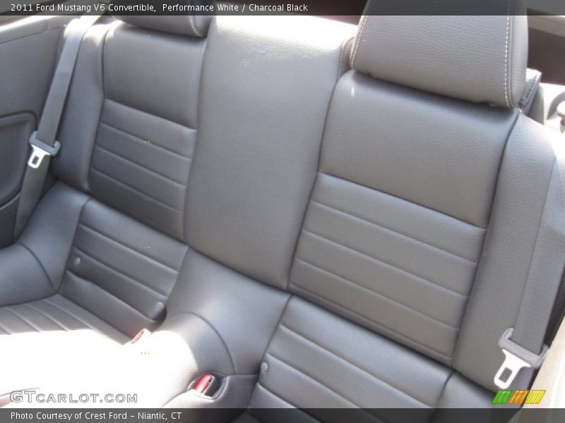 Performance White / Charcoal Black 2011 Ford Mustang V6 Convertible