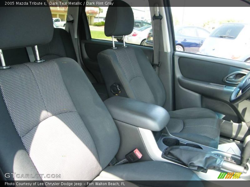 Dark Teal Metallic / Dark Flint Gray 2005 Mazda Tribute s