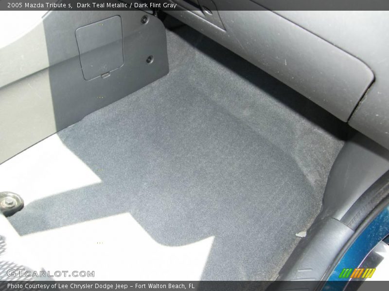 Dark Teal Metallic / Dark Flint Gray 2005 Mazda Tribute s