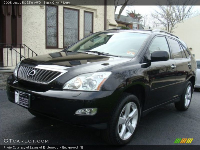 Black Onyx / Ivory 2008 Lexus RX 350 AWD