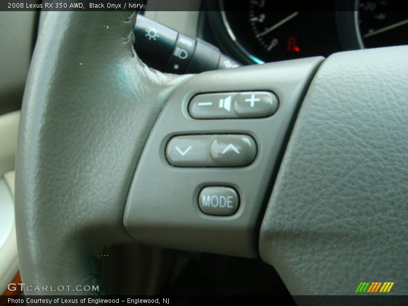 Black Onyx / Ivory 2008 Lexus RX 350 AWD
