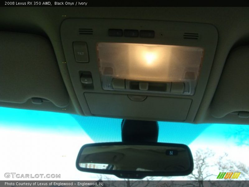 Black Onyx / Ivory 2008 Lexus RX 350 AWD