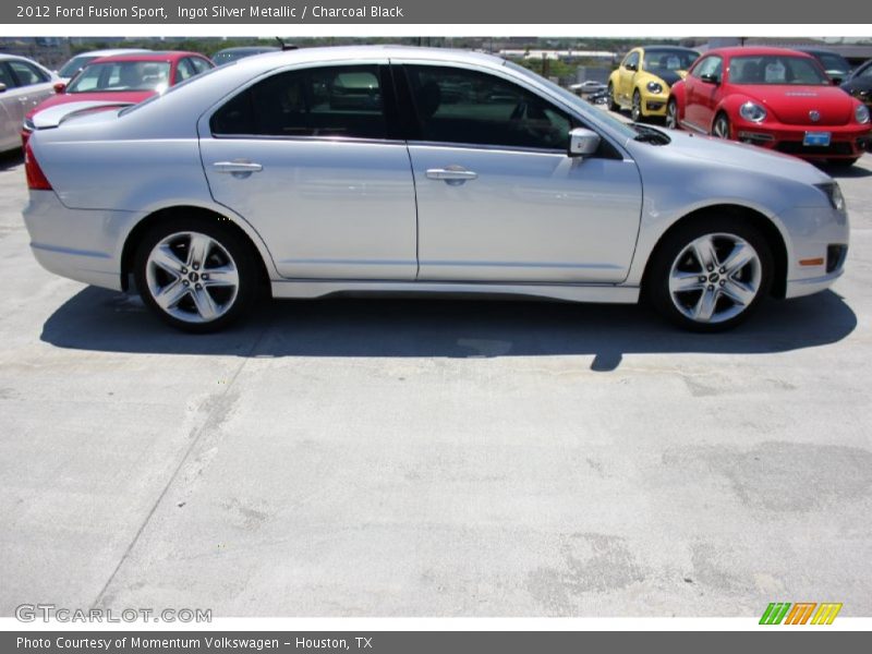 Ingot Silver Metallic / Charcoal Black 2012 Ford Fusion Sport
