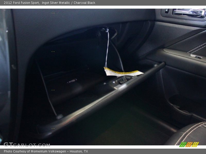 Ingot Silver Metallic / Charcoal Black 2012 Ford Fusion Sport
