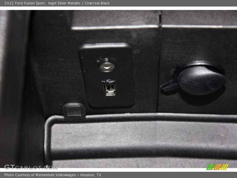 Ingot Silver Metallic / Charcoal Black 2012 Ford Fusion Sport