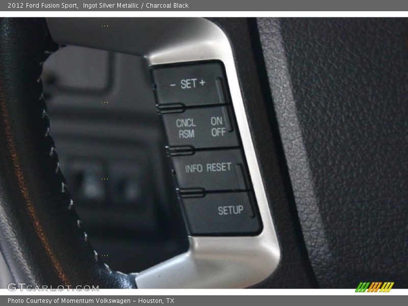 Ingot Silver Metallic / Charcoal Black 2012 Ford Fusion Sport