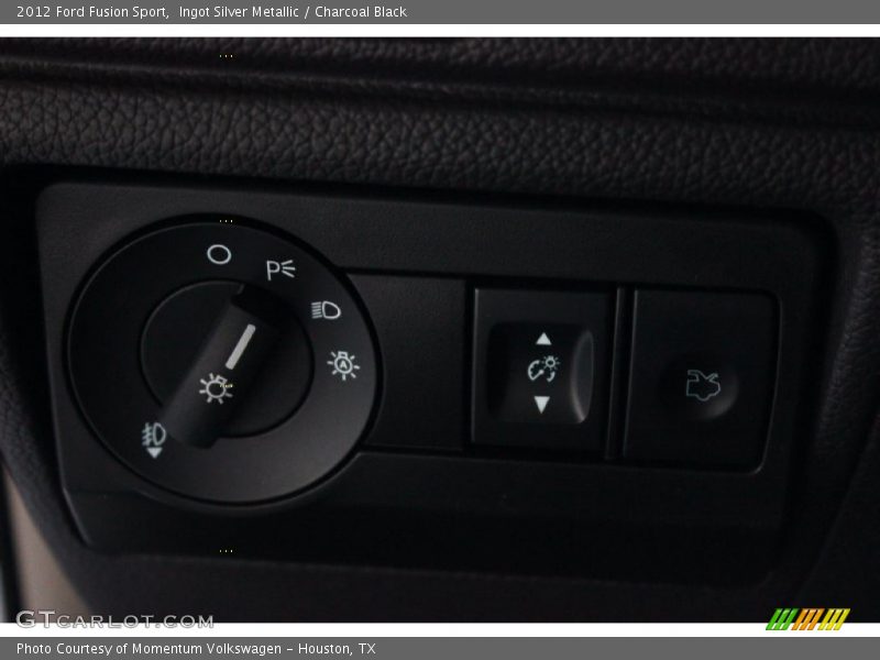 Ingot Silver Metallic / Charcoal Black 2012 Ford Fusion Sport
