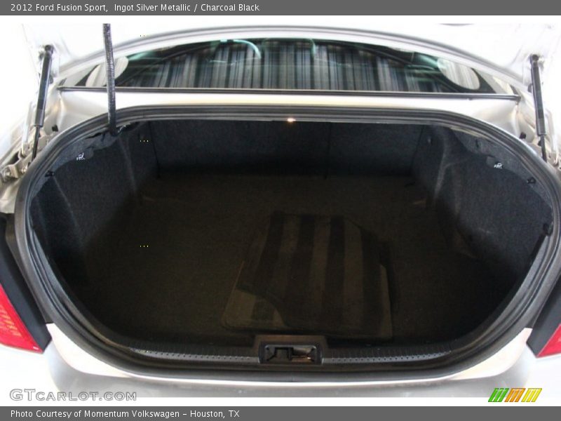Ingot Silver Metallic / Charcoal Black 2012 Ford Fusion Sport