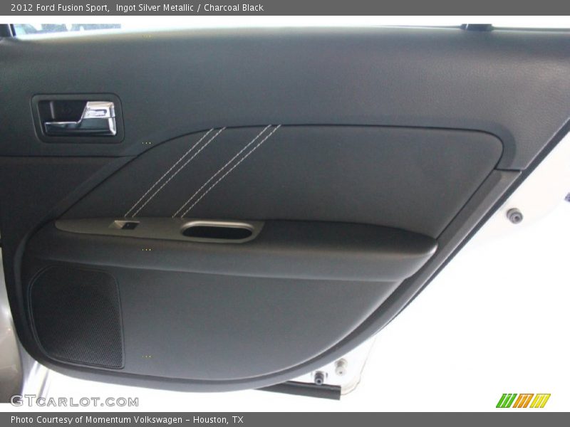 Ingot Silver Metallic / Charcoal Black 2012 Ford Fusion Sport