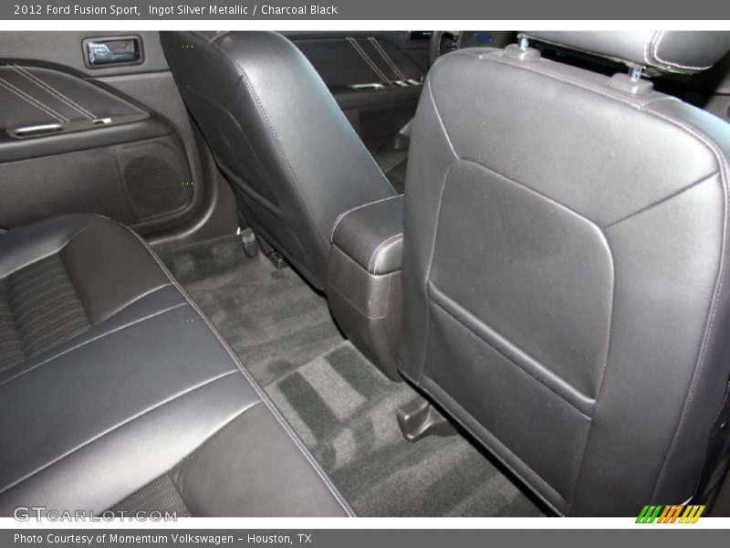 Ingot Silver Metallic / Charcoal Black 2012 Ford Fusion Sport