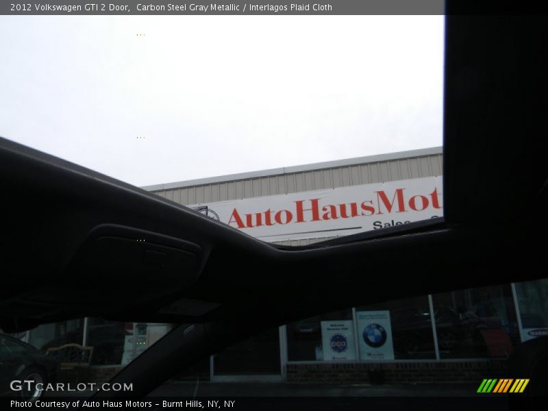 Carbon Steel Gray Metallic / Interlagos Plaid Cloth 2012 Volkswagen GTI 2 Door