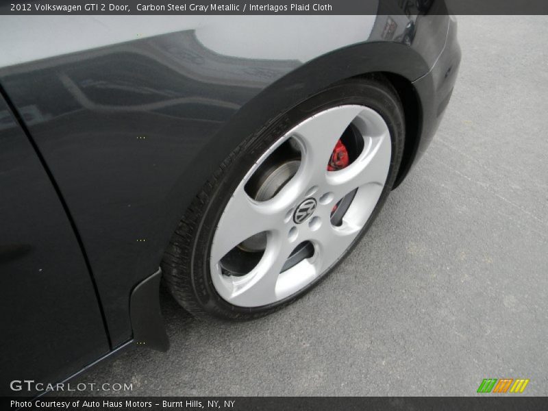Carbon Steel Gray Metallic / Interlagos Plaid Cloth 2012 Volkswagen GTI 2 Door