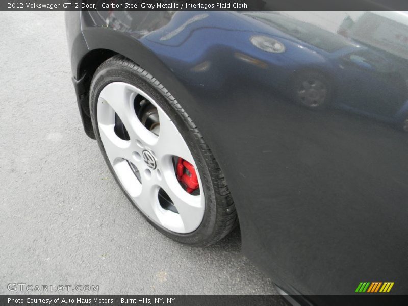 Carbon Steel Gray Metallic / Interlagos Plaid Cloth 2012 Volkswagen GTI 2 Door