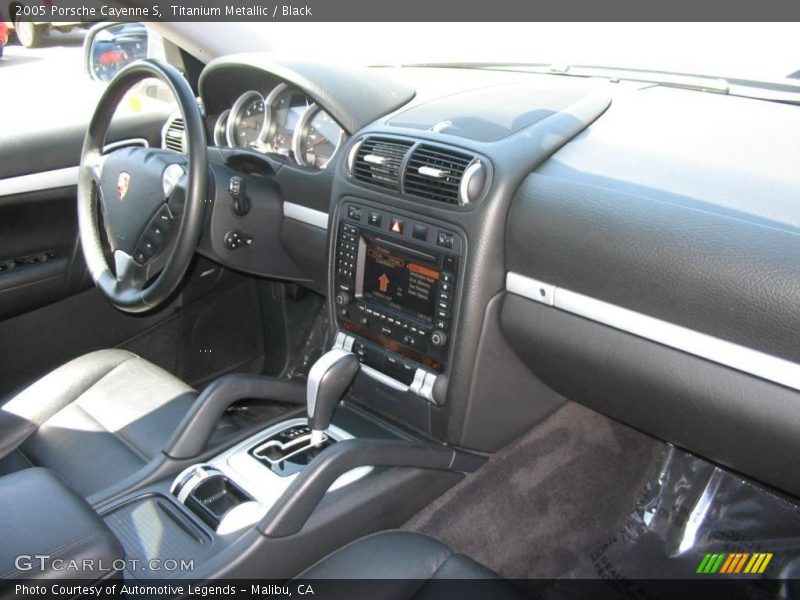 Titanium Metallic / Black 2005 Porsche Cayenne S