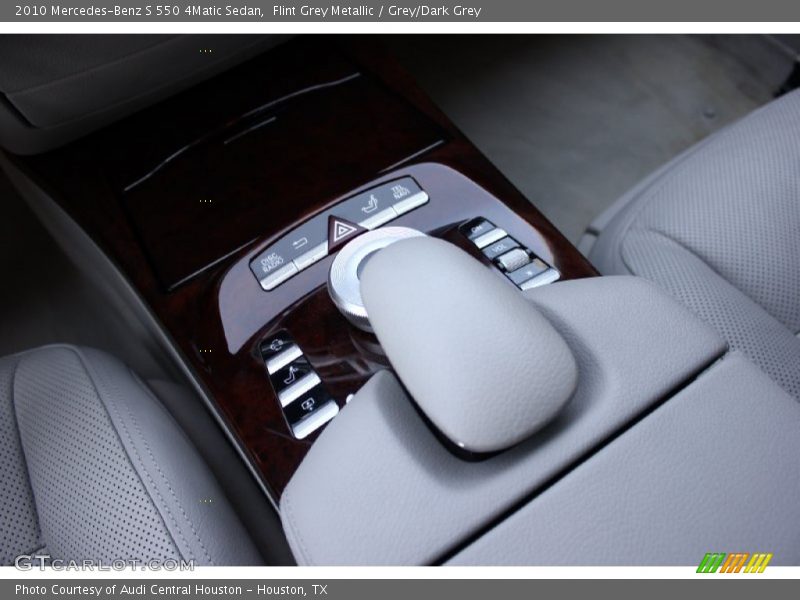 Flint Grey Metallic / Grey/Dark Grey 2010 Mercedes-Benz S 550 4Matic Sedan