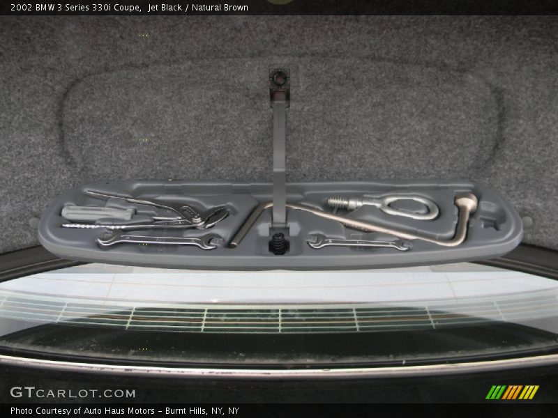 Jet Black / Natural Brown 2002 BMW 3 Series 330i Coupe