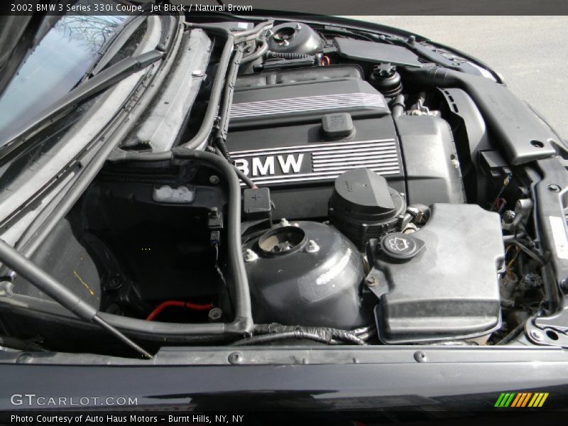 Jet Black / Natural Brown 2002 BMW 3 Series 330i Coupe