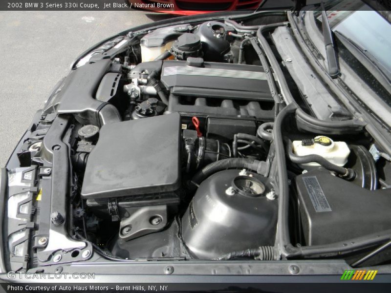 Jet Black / Natural Brown 2002 BMW 3 Series 330i Coupe