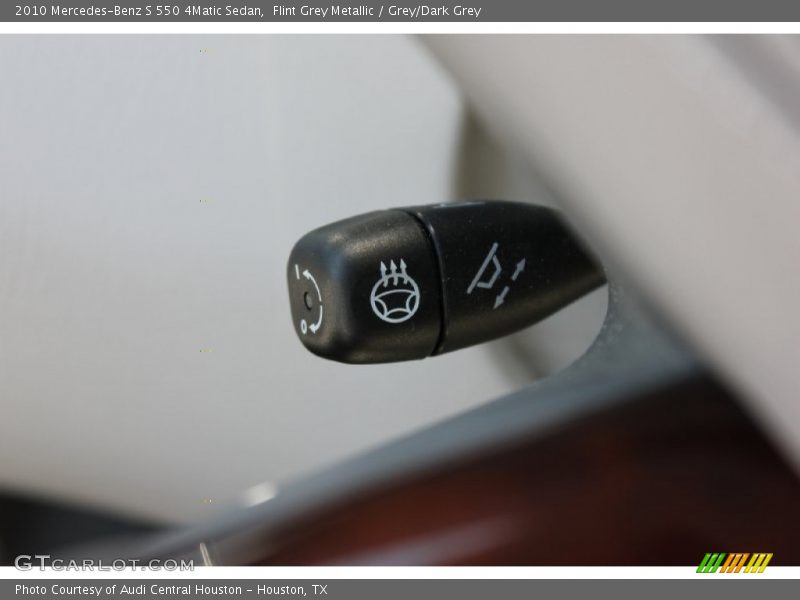 Flint Grey Metallic / Grey/Dark Grey 2010 Mercedes-Benz S 550 4Matic Sedan