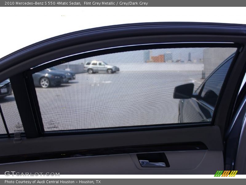 Flint Grey Metallic / Grey/Dark Grey 2010 Mercedes-Benz S 550 4Matic Sedan