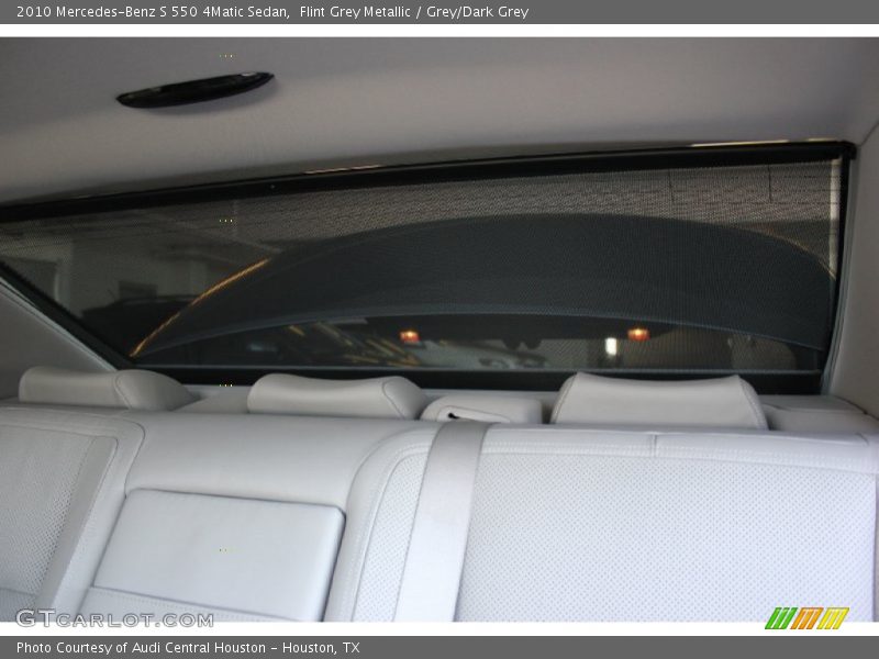 Flint Grey Metallic / Grey/Dark Grey 2010 Mercedes-Benz S 550 4Matic Sedan