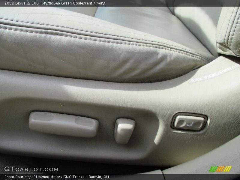 Mystic Sea Green Opalescent / Ivory 2002 Lexus ES 300